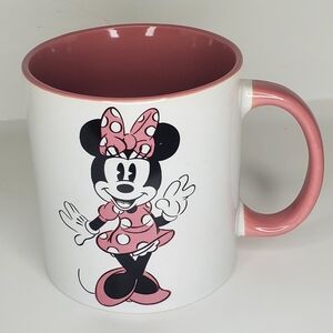 Disney Minnie Mouse Mug with Pink Accents - 20 Oz, Like New